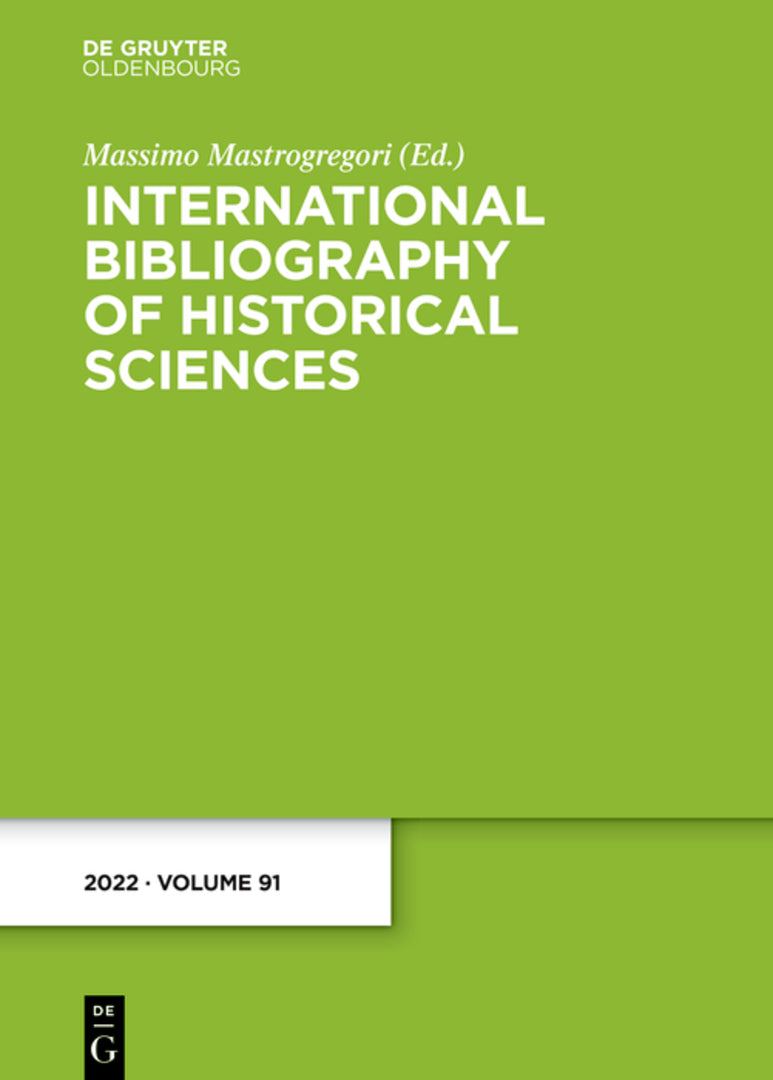 Cover image for 2022 ISBN 9783112243183